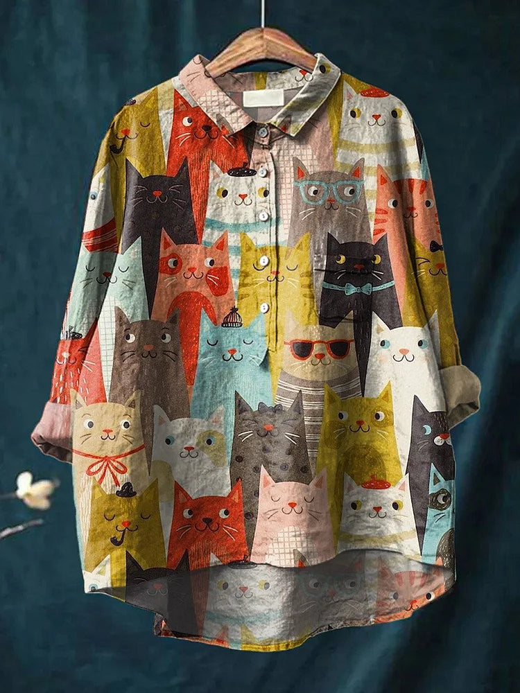 Harrington™ | Dog-themed art shirt