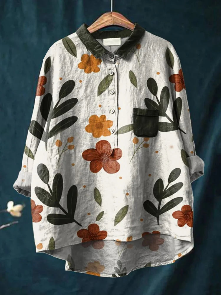 Harrington™ | Plant-themed graphic shirt