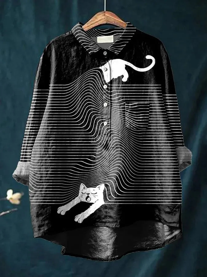 Harrington™ | Dog-themed art shirt