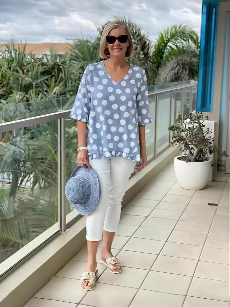 Harrington™ | Chic V-Neck Top