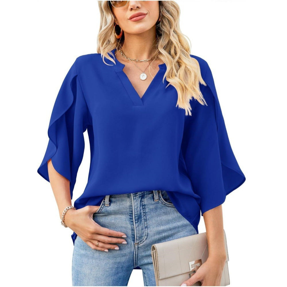 Harrington™ | Elegant V-Neck Top
