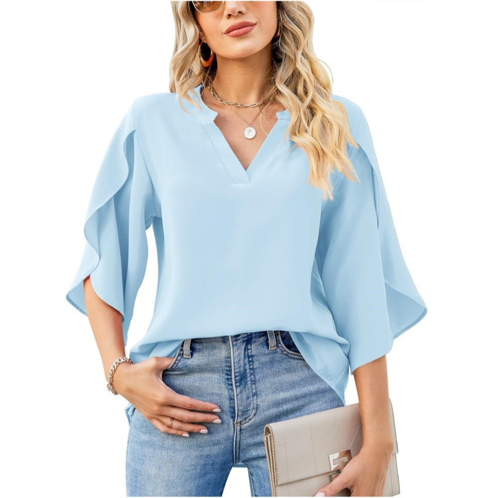 Harrington™ | Elegant V-Neck Top
