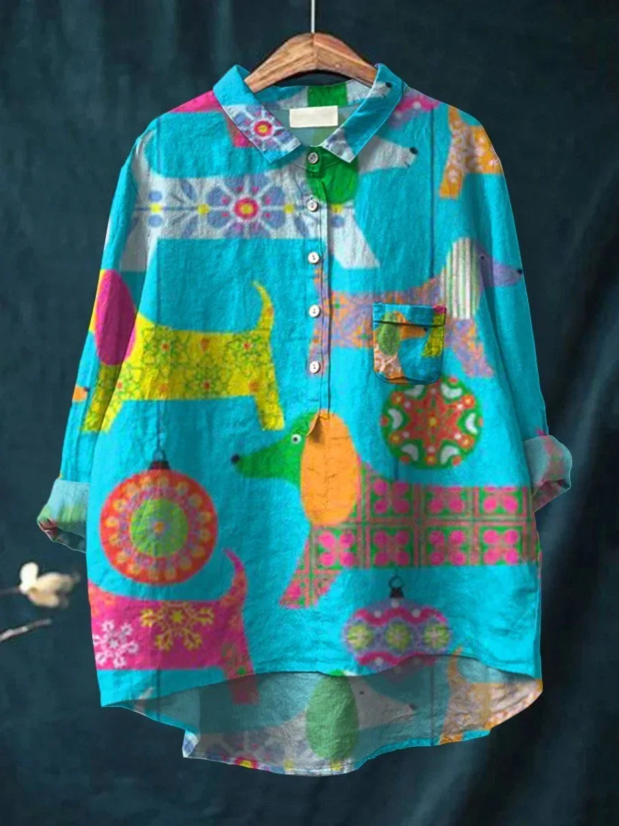 Harrington™ | Cat-themed art shirt