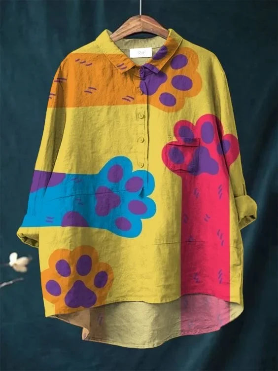 Harrington™ | Cat-themed art shirt