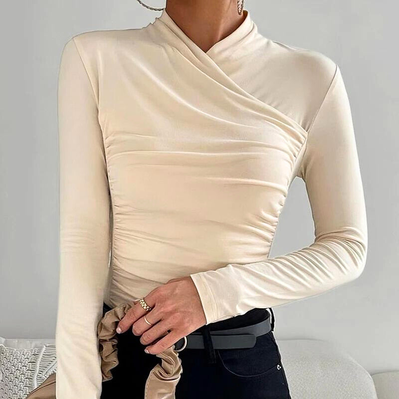 Harrington™ | Classic Cross-Neck Top