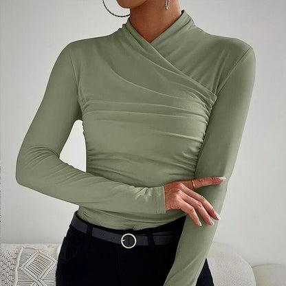 Harrington™ | Classic Cross-Neck Top