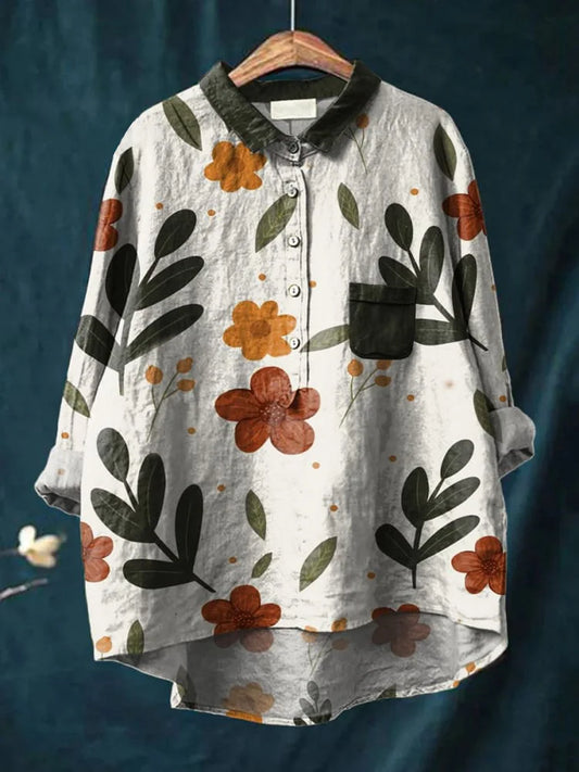 Harrington™ | Plant-themed graphic shirt
