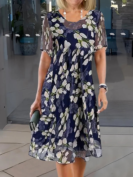 Harrington™ | Floral Print Double Tunic