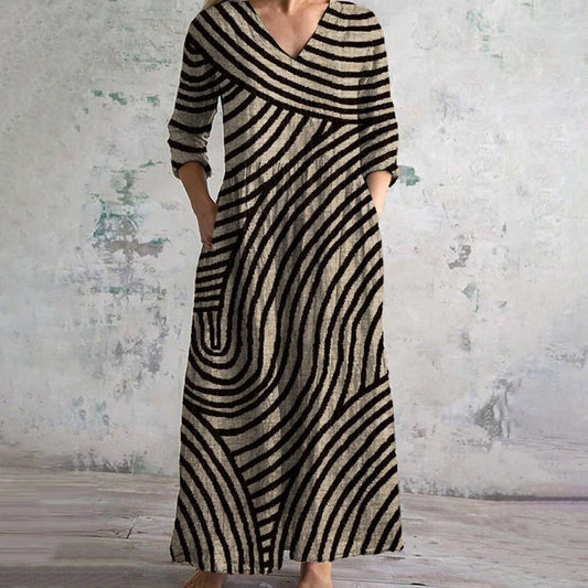 Harrington™ | Vintage striped dress