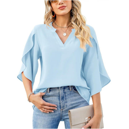 Harrington™ | Elegant V-Neck Top