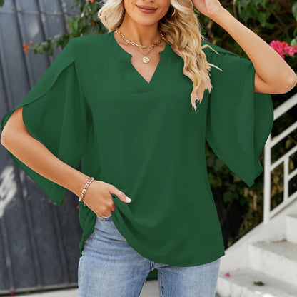 Harrington™ | Elegant V-Neck Top