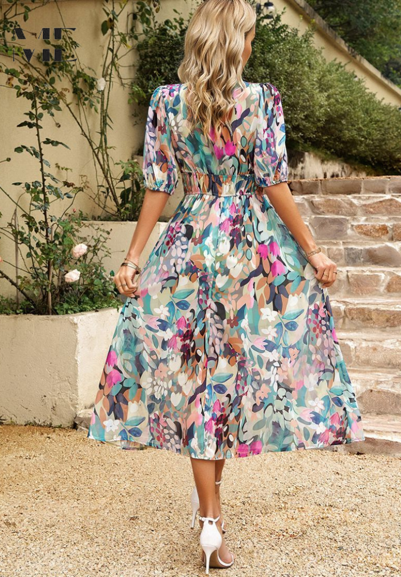 Harrington™ | Elegant floral dress