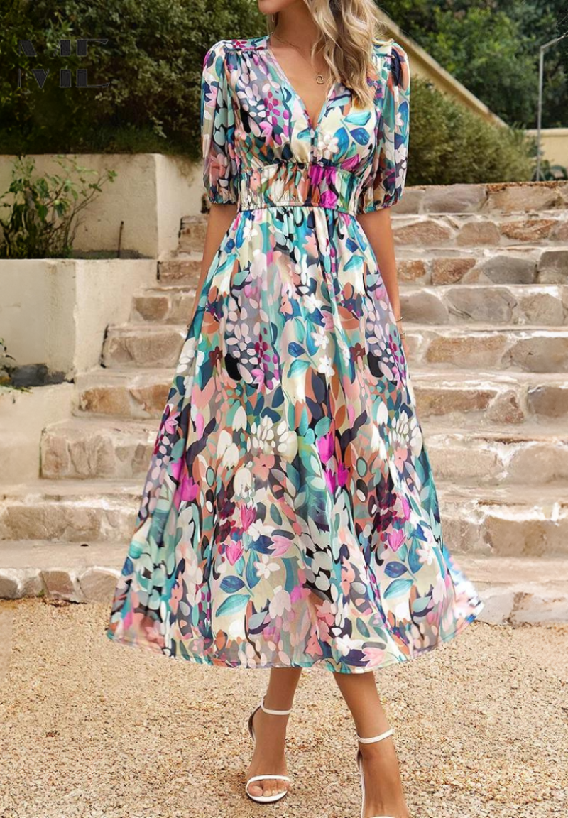 Harrington™ | Elegant floral dress