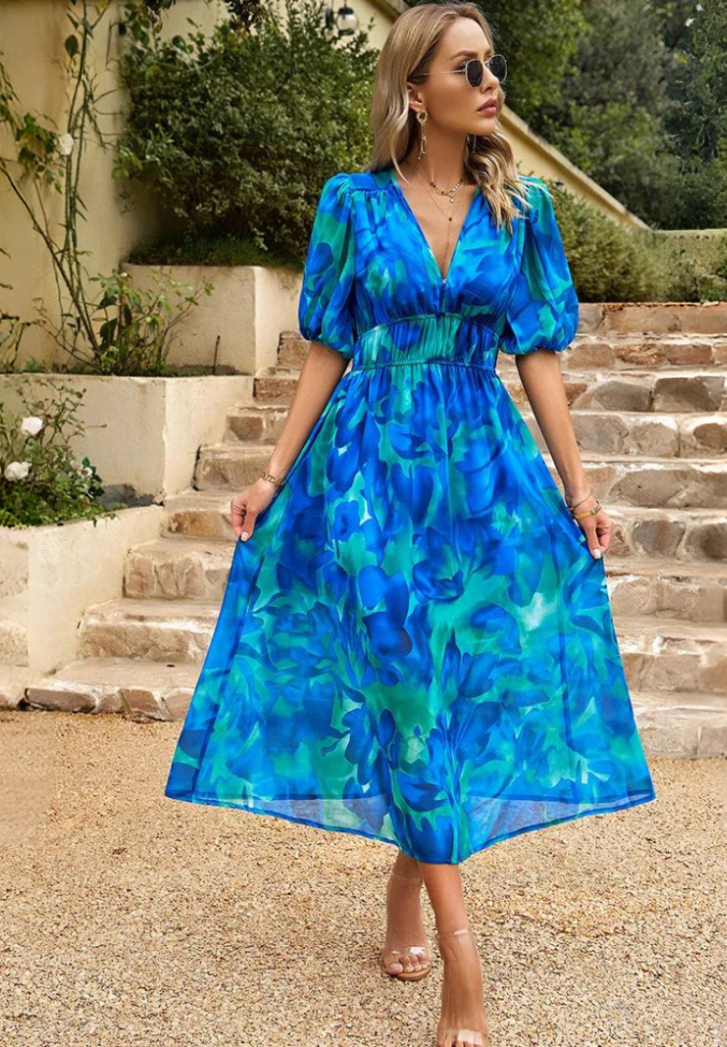 Harrington™ | Elegant floral dress