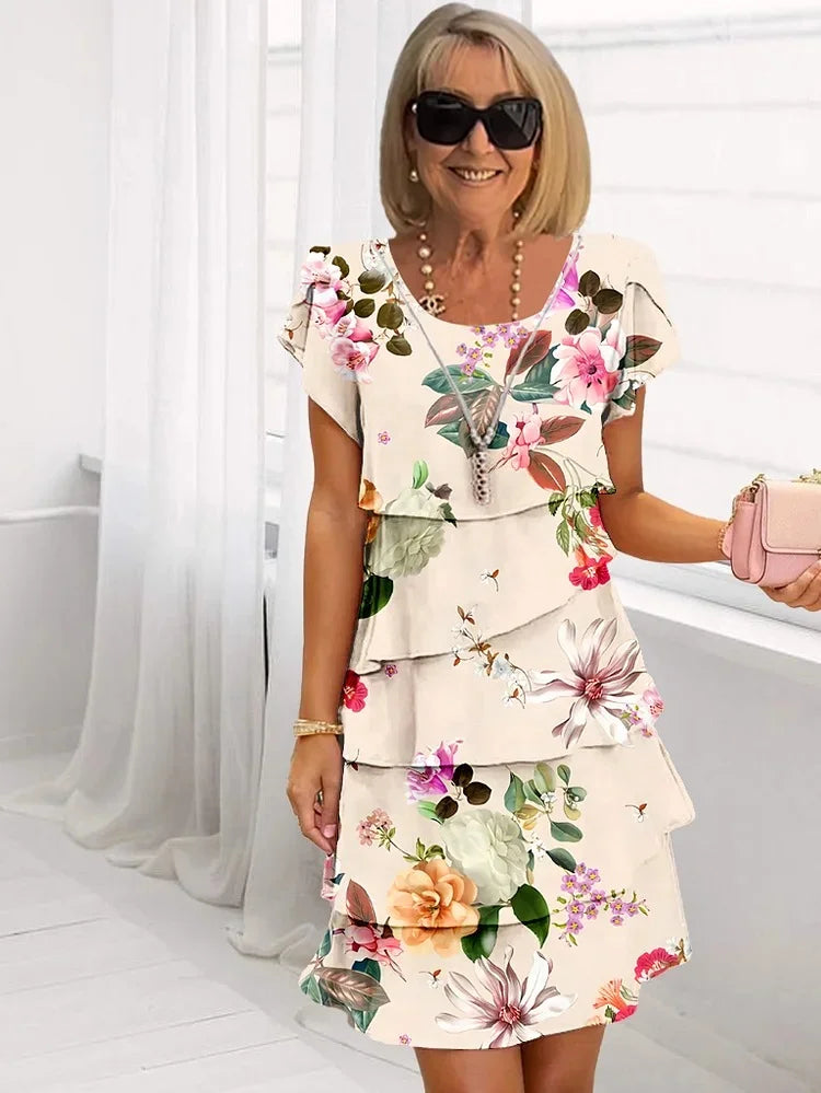 Harrington™ | Ruffled floral dress