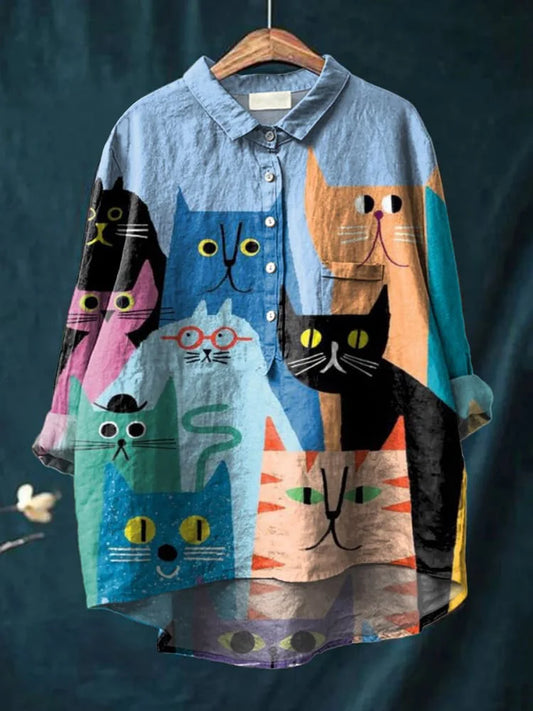 Harrington™ | Cat Art T-Shirt
