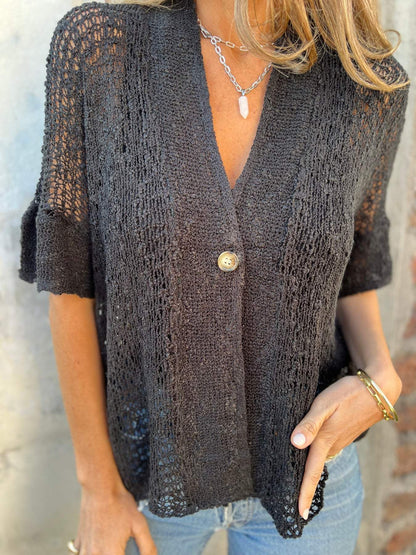 Harrington™ | Elegant Textured Top